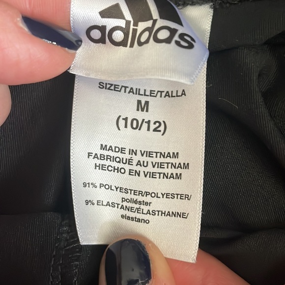 Adidas Logo Excellent Condition Girls Size 10/12 - Picture 2 of 4